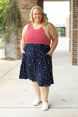 Kelsey Americana Dress