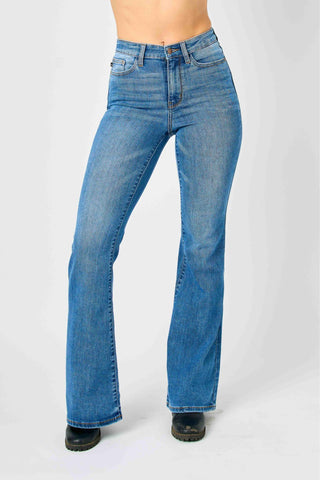 Judy Blue High Rise Flare Jeans - Style 82588