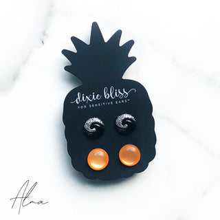 Alma Double Stud Earring Set