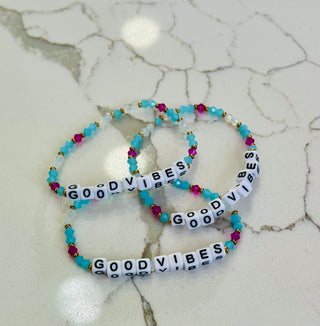 Good Vibes Stackable Bracelet