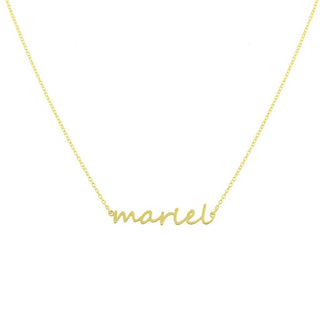 Custom Dainty Name Necklace - Wholesale JEWELRY The Sis Kiss