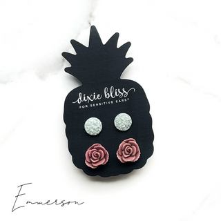 Emmerson Double Stud Earring Set