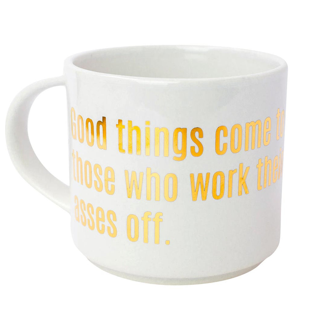 Good Things Come... Jumbo Coffee Mug