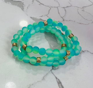 Emerald Isle Stackable Bracelet