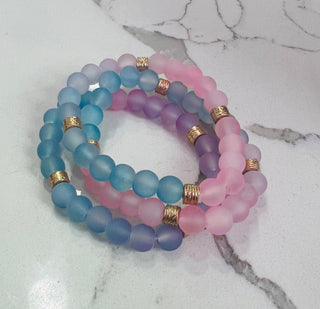 Cotton Candy Stackable Bracelet