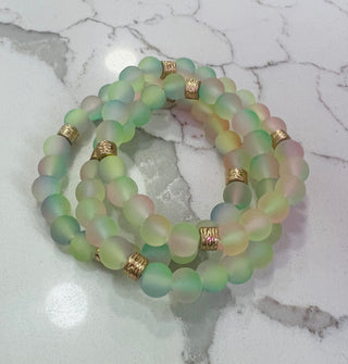 Rainbow Fish Stackable Bracelet