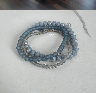 Dazzling Denim Bracelet Set