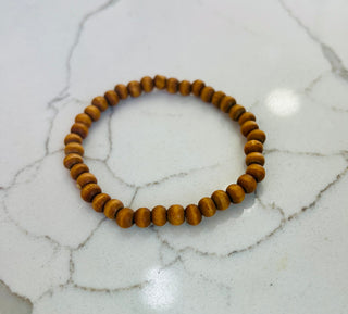 Honey Wood Stackable Bracelet