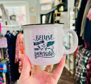 Believe in the Impossible Oversized Ceramic Mug