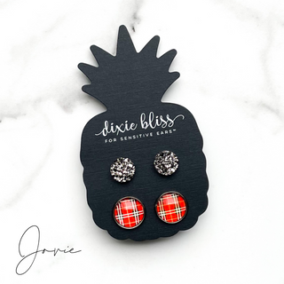 Jovie Double Stud Earring Set