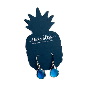 Merit Dangle Earrings in Blue Nile
