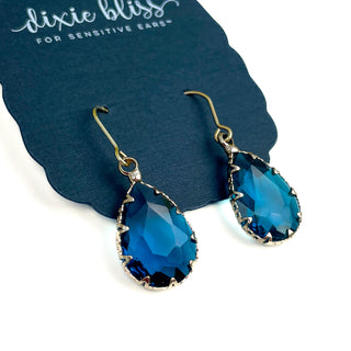 Merit Dangle Earrings in Blue Nile