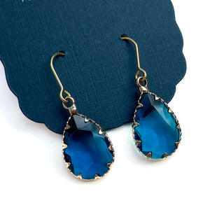 Merit Dangle Earrings in Blue Nile