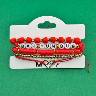 Bah Hum Bug Bracelet Set