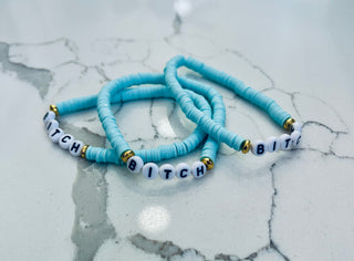 B*tch Stackable Bracelet