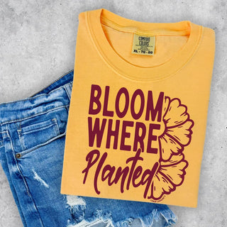 Bloom Where Planted Graphic Tee