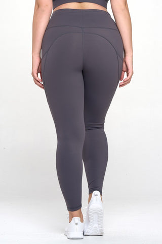 *Pre-Order* Charcoal Buttery Soft Leggings w/ Pockets