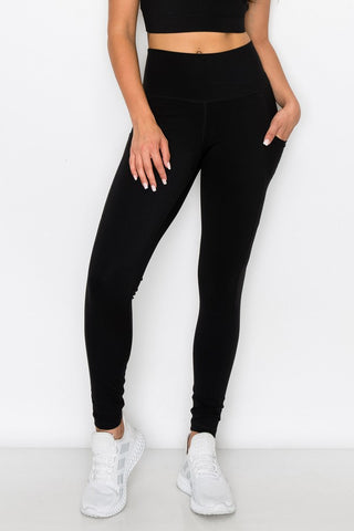 *Pre-Order* Black Buttery Soft Leggings w/ Pockets