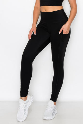 *Pre-Order* Black Buttery Soft Leggings w/ Pockets