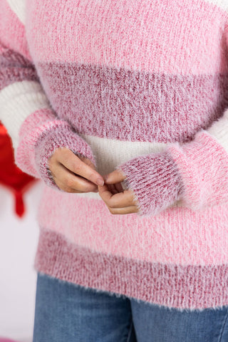 Color Block Cozy Sweater