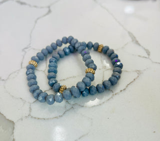 Denim Stackable Bracelet