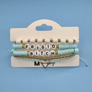 *Pre-Sale* Frigid B*tch Bracelet Set