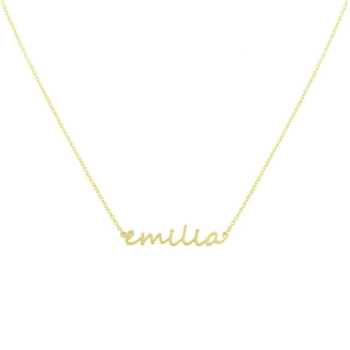 Custom Dainty Name Necklace - Wholesale JEWELRY The Sis Kiss