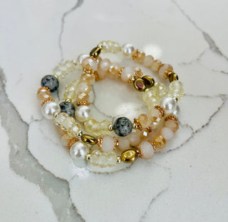 Ivory Paris Stackable Bracelet