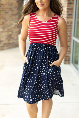 Kelsey Americana Dress