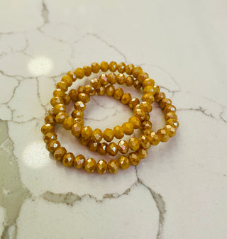 Mustard Stackable Bracelet