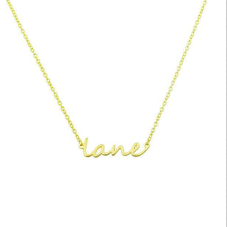 Custom Dainty Name Necklace - Wholesale JEWELRY The Sis Kiss