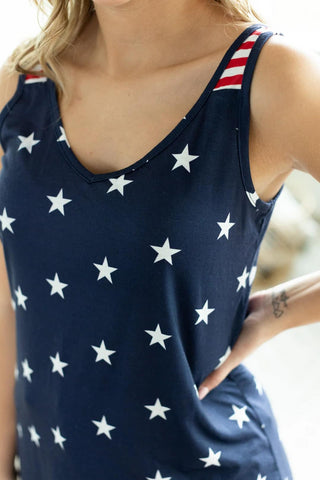 Poppy Stars & Stripes Tank