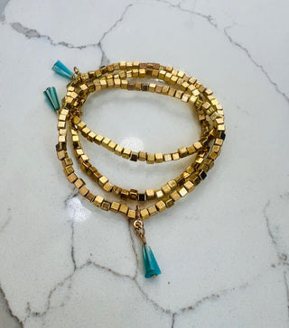 Turquoise Giselle Stackable Bracelet