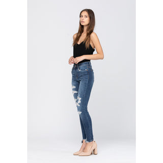 Judy Blue Distressed Skinny Jean - Style 82147