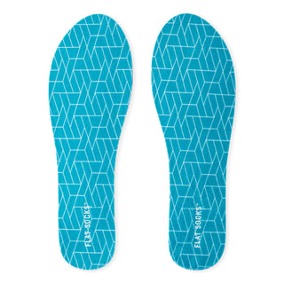 Aqua Flat Socks