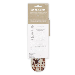 Cow Print Flat Socks