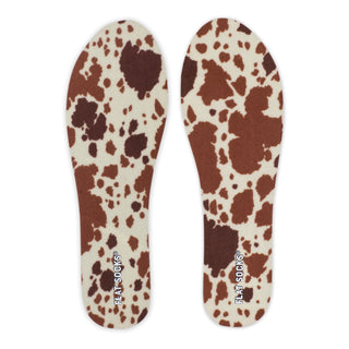 Cow Print Flat Socks