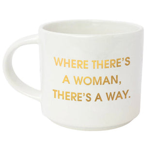 Where There's a Woman There's a Way Jumbo Coffee Mug