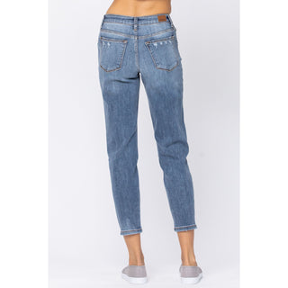 Judy Blue Distressed Slim Fit Jeans - Style 82172