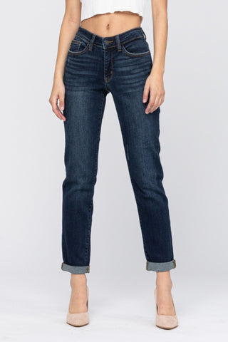 Judy Blue Tapered Straight Jeans - Style 82128