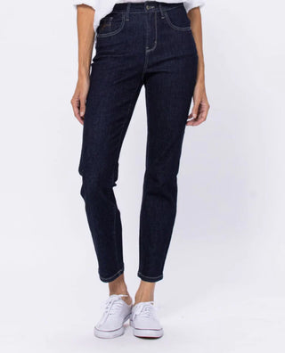 *Last Pair* Judy Blue Dark Wash Mom Jeans - Style 88273