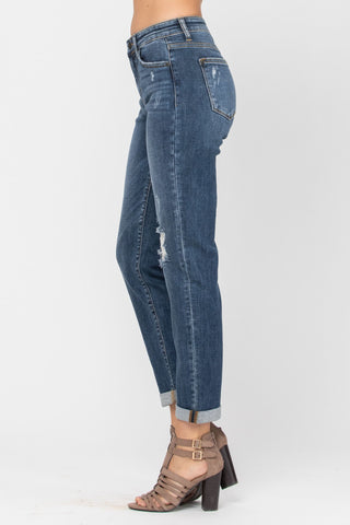 *Last Pair* Judy Blue Destroyed Slim Fit Jeans - Style 82204