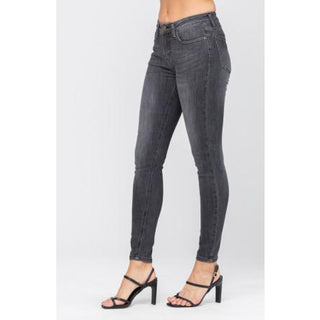 Judy Blue Grey Skinny Jeans - Style 8858