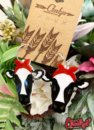 Mooove Over Betsy Dangle Earrings