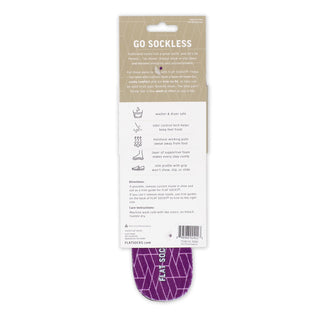 Purple Passion Flat Socks